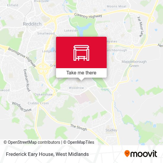 Frederick Eary House map