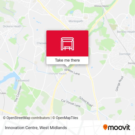 Innovation Centre map