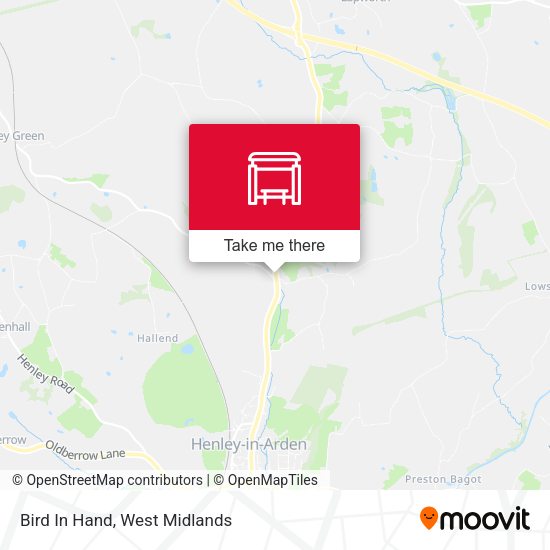 Bird In Hand map