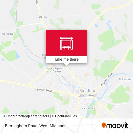 Birmingham Road map