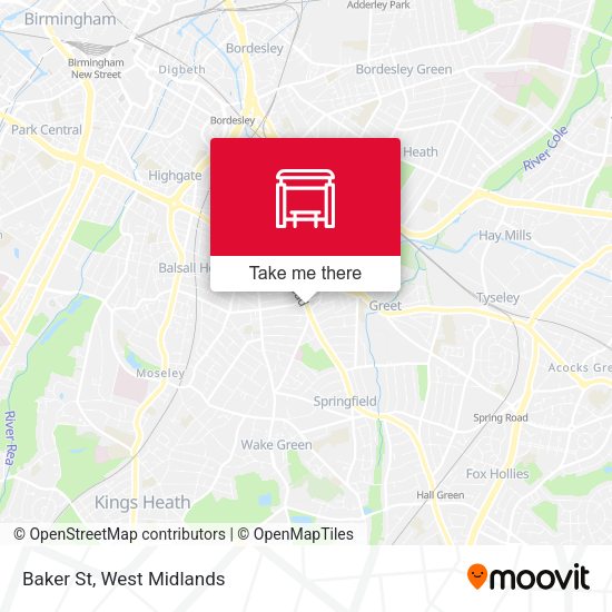 Baker St map