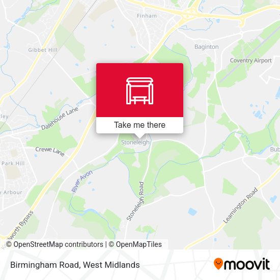Birmingham Road map