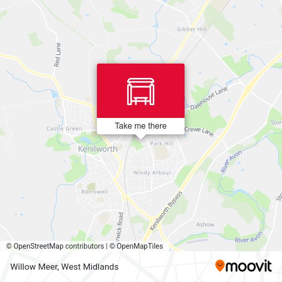 Willow Meer map