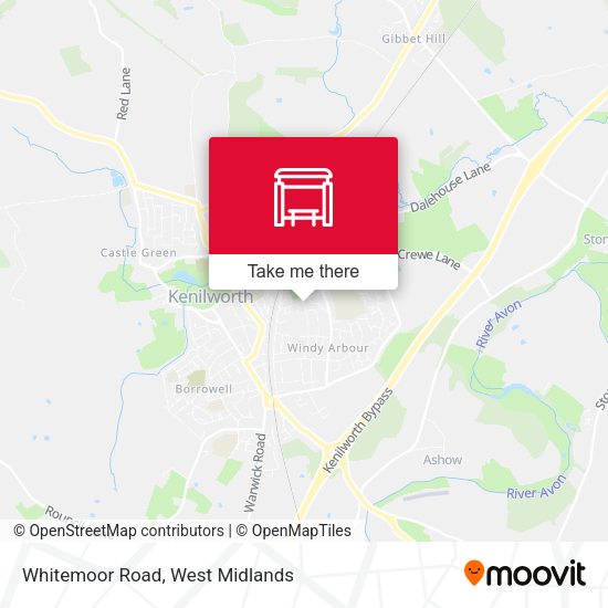 Whitemoor Road map