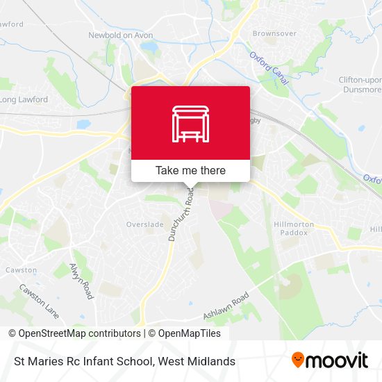 St Maries Rc Infant School map