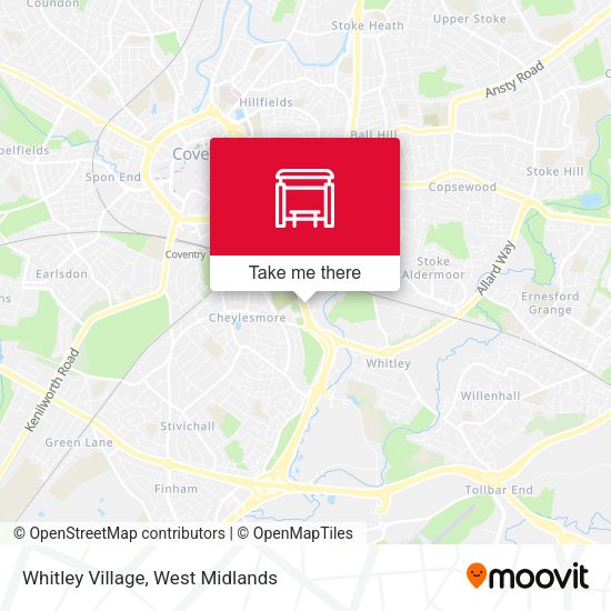 Whitley Village map