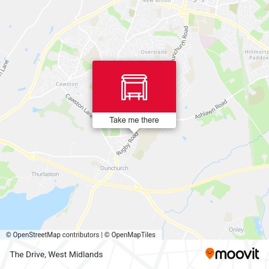 The Drive map