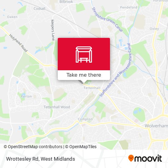 Wrottesley Rd map