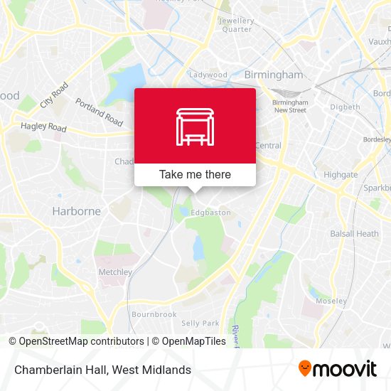 Chamberlain Hall map