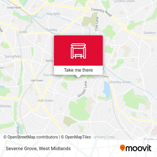 Severne Grove map