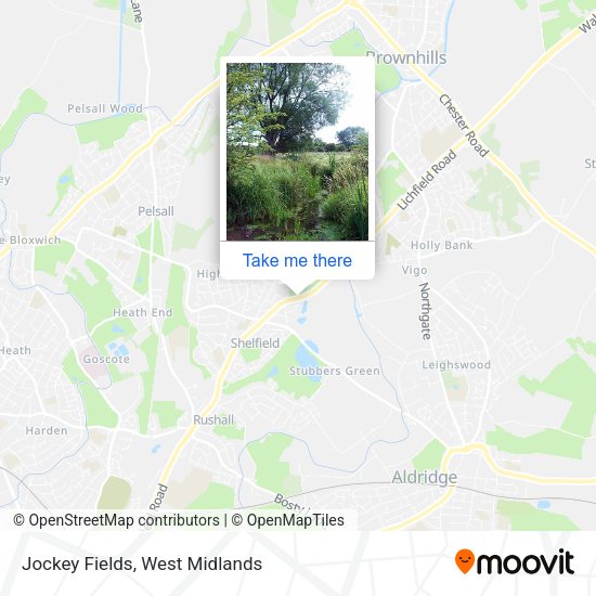 Jockey Fields map