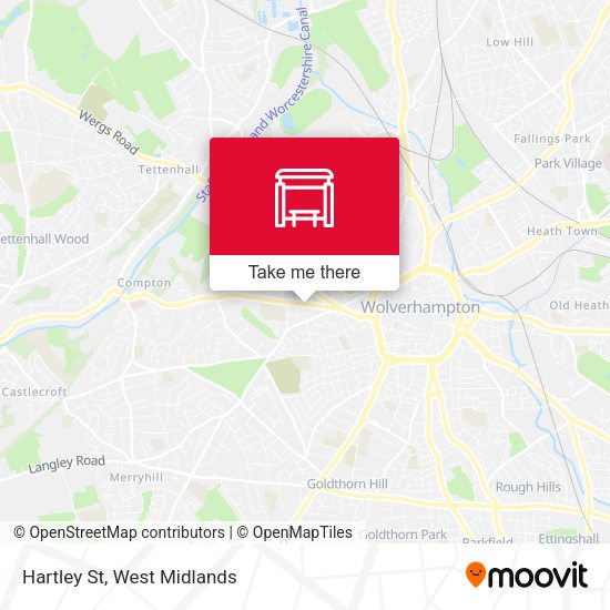 Hartley St map