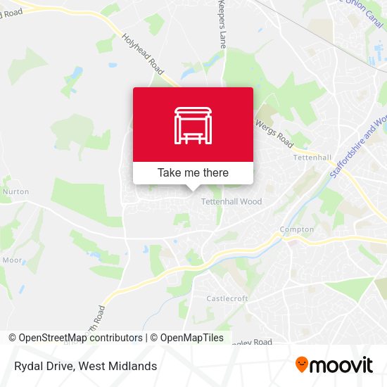 Rydal Drive map