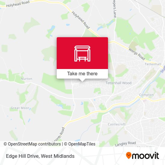 Edge Hill Drive map