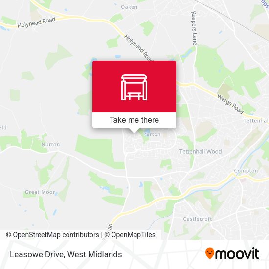 Leasowe Drive map