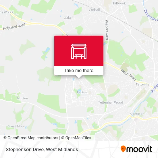 Stephenson Drive map