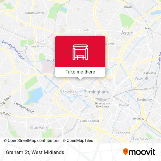 Graham St map