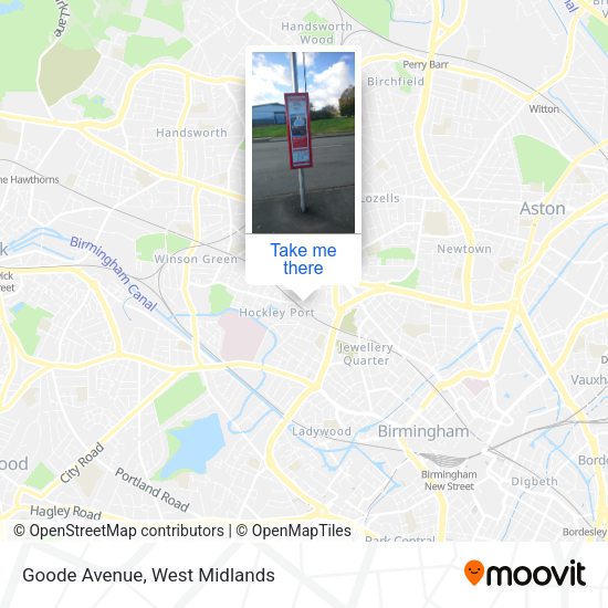 Goode Avenue map