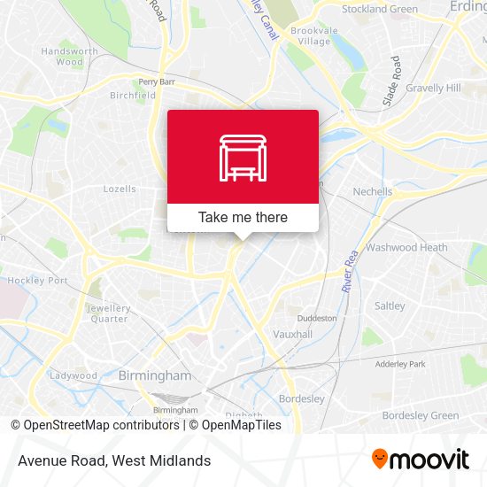 Avenue Road map