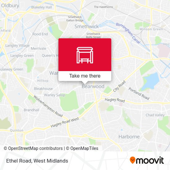 Ethel Road map