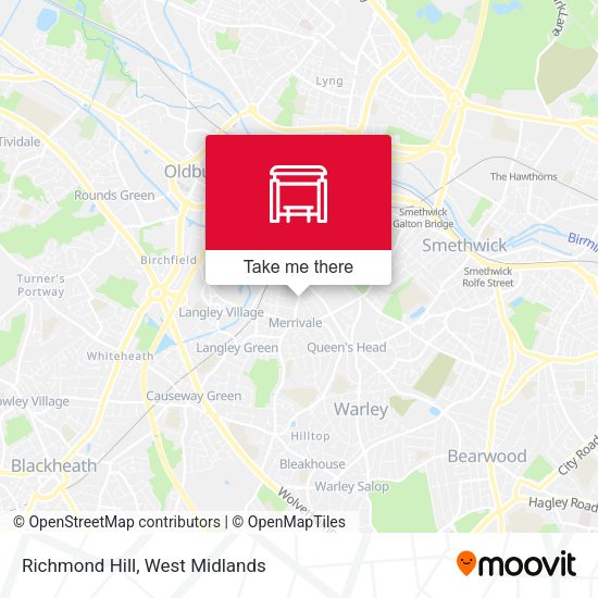 Richmond Hill map