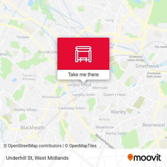 Underhill St map