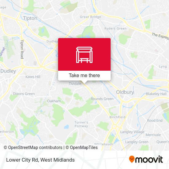 Lower City Rd map