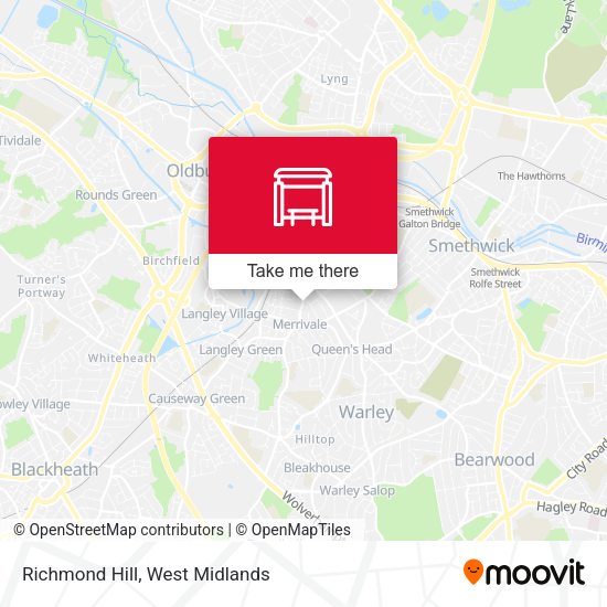 Richmond Hill map