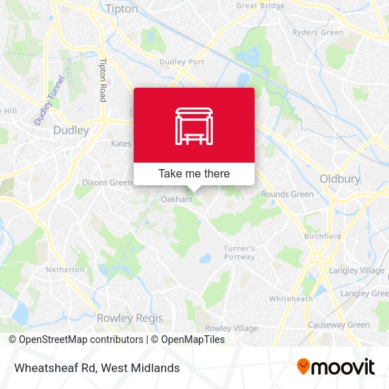 Wheatsheaf Rd map