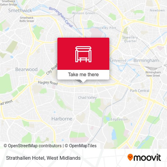 Strathallen Hotel map