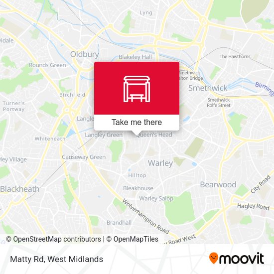 Matty Rd map