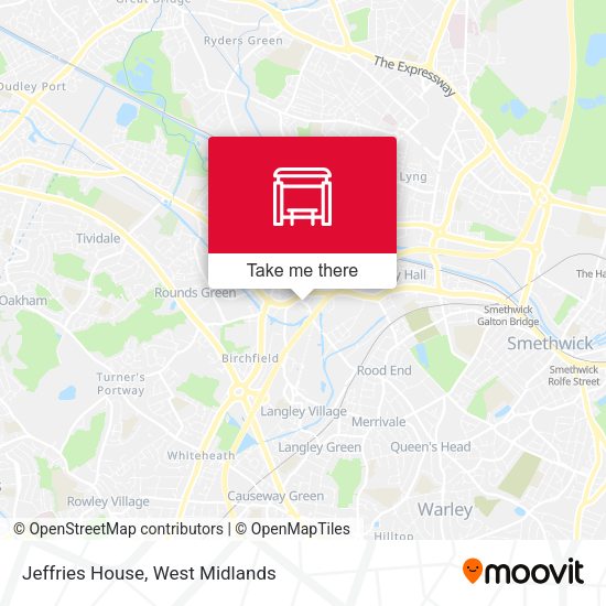 Jeffries House map