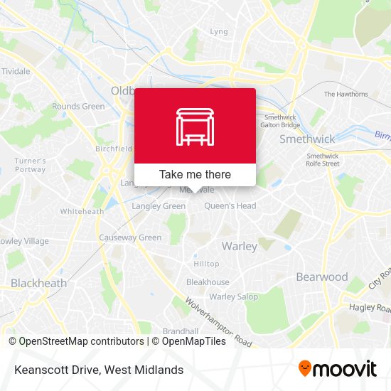 Keanscott Drive map