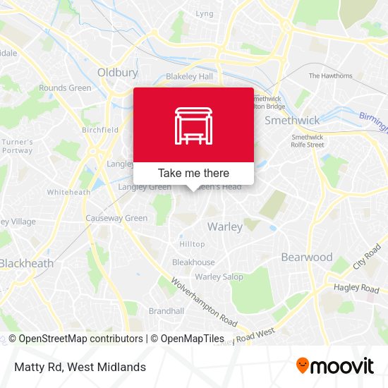 Matty Rd map