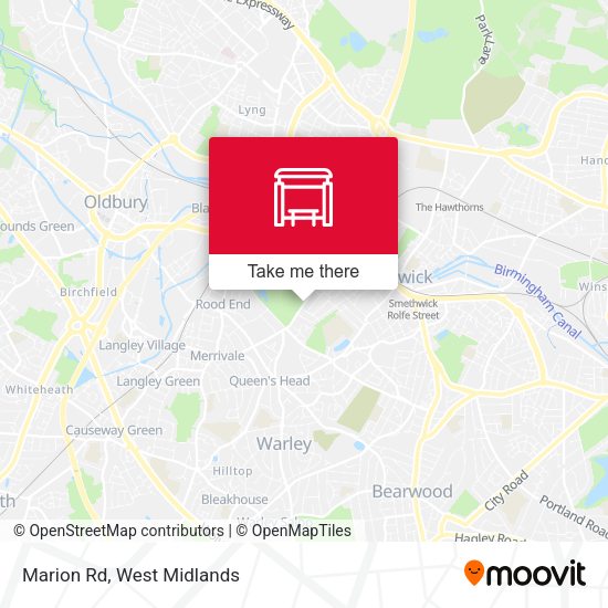 Marion Rd map