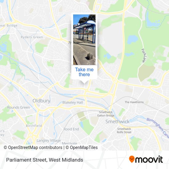 Parliament Street map
