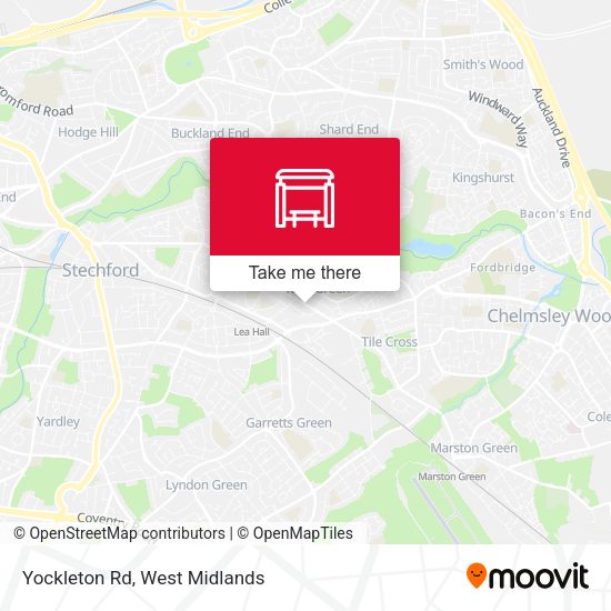 Yockleton Rd map