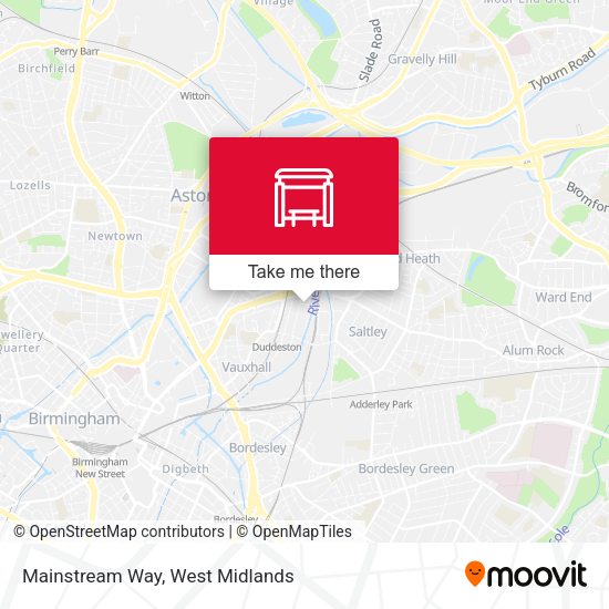 Mainstream Way map