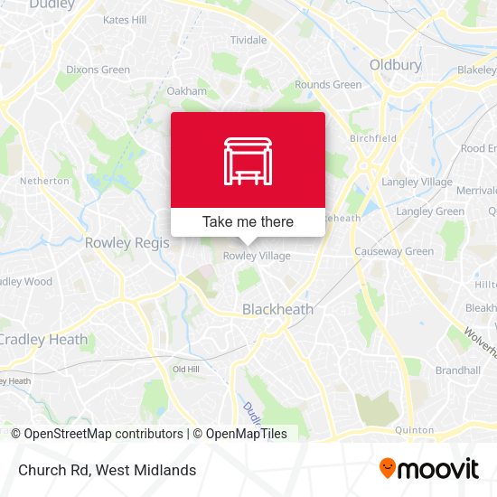 Church Rd map
