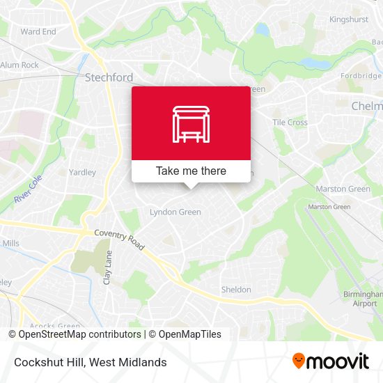 Cockshut Hill map