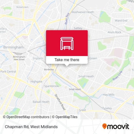 Chapman Rd map