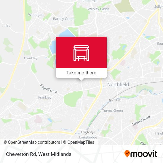 Cheverton Rd map
