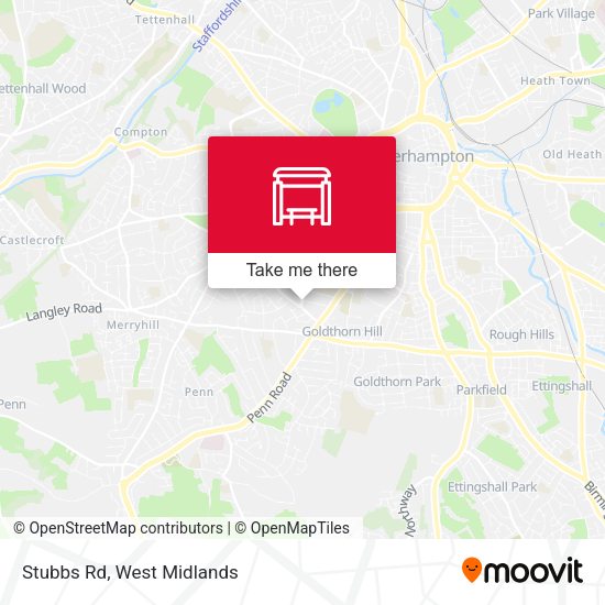 Stubbs Rd map