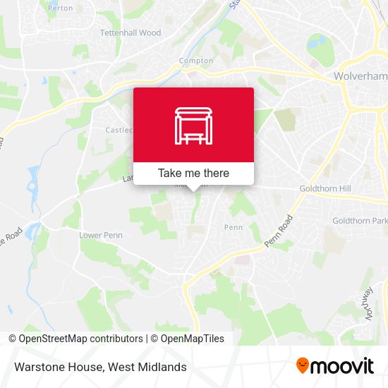 Warstone House map