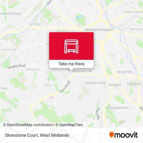 Shenstone Court map
