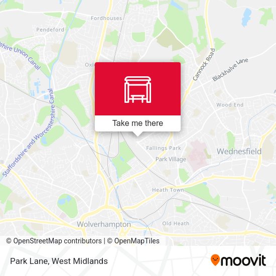 Park Lane map