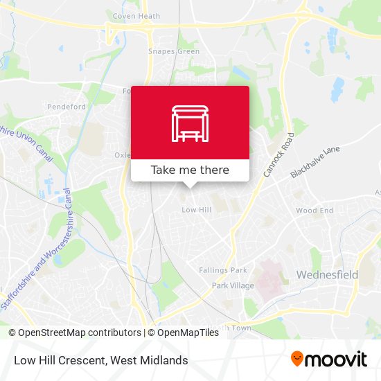 Low Hill Crescent map