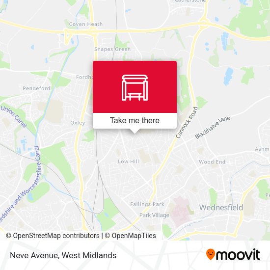 Neve Avenue map