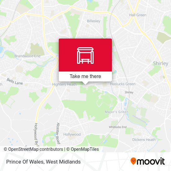 Prince Of Wales map