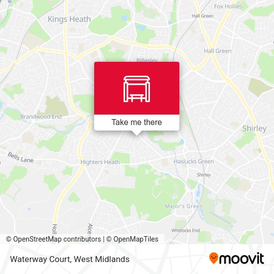 Waterway Court map